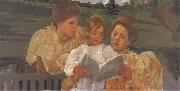 Mary Cassatt, Reading